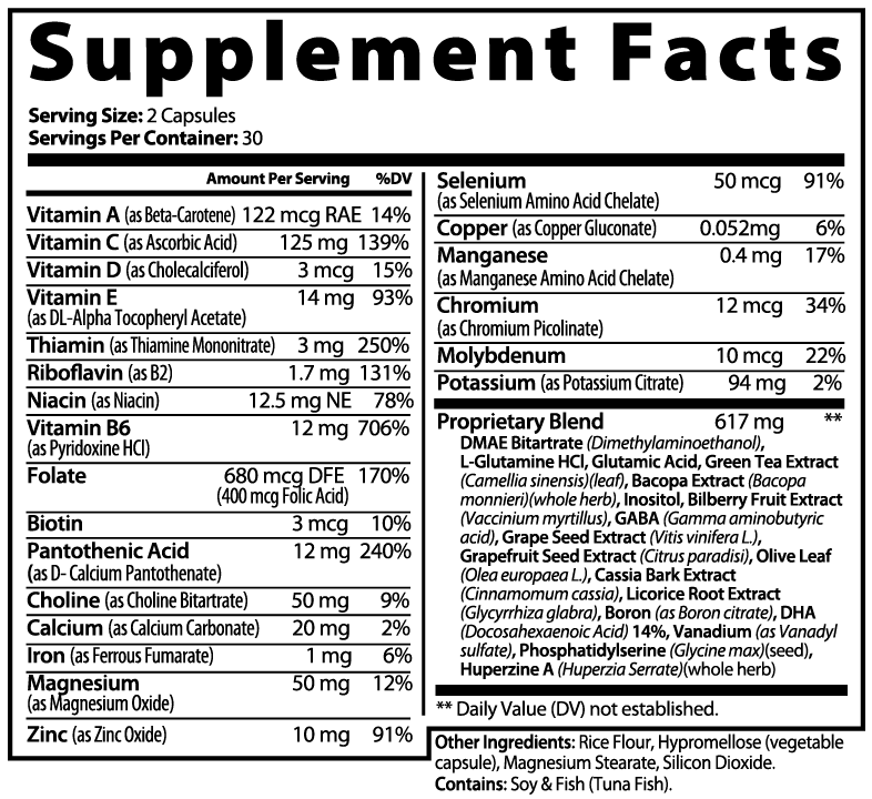 VeloraVita Apex Brain Premium Focus,Clarity & Healthy Memory