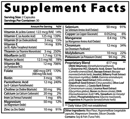 VeloraVita Apex Brain Premium Focus,Clarity & Healthy Memory