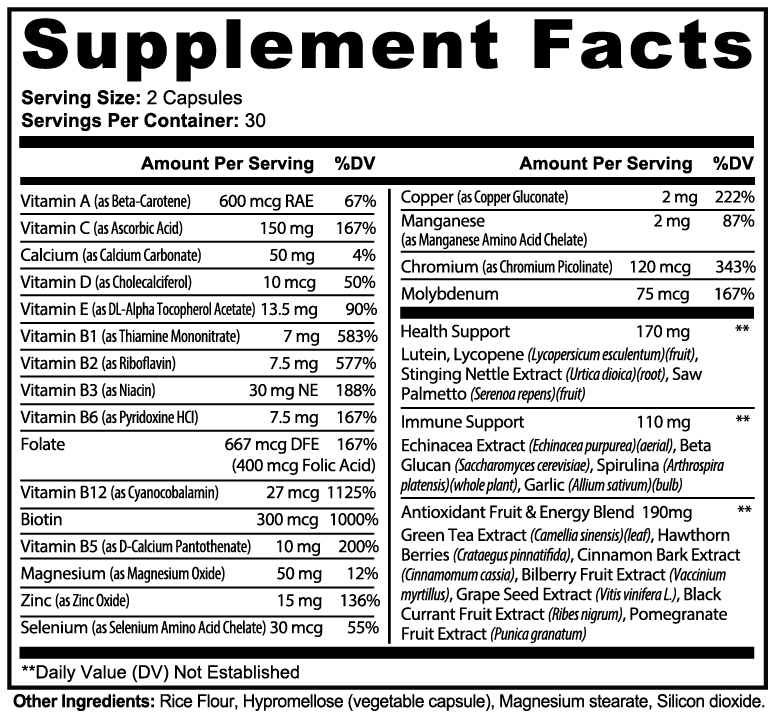 VeloraVita Opus Daily — Complete Whole-Body Vitality Formula
