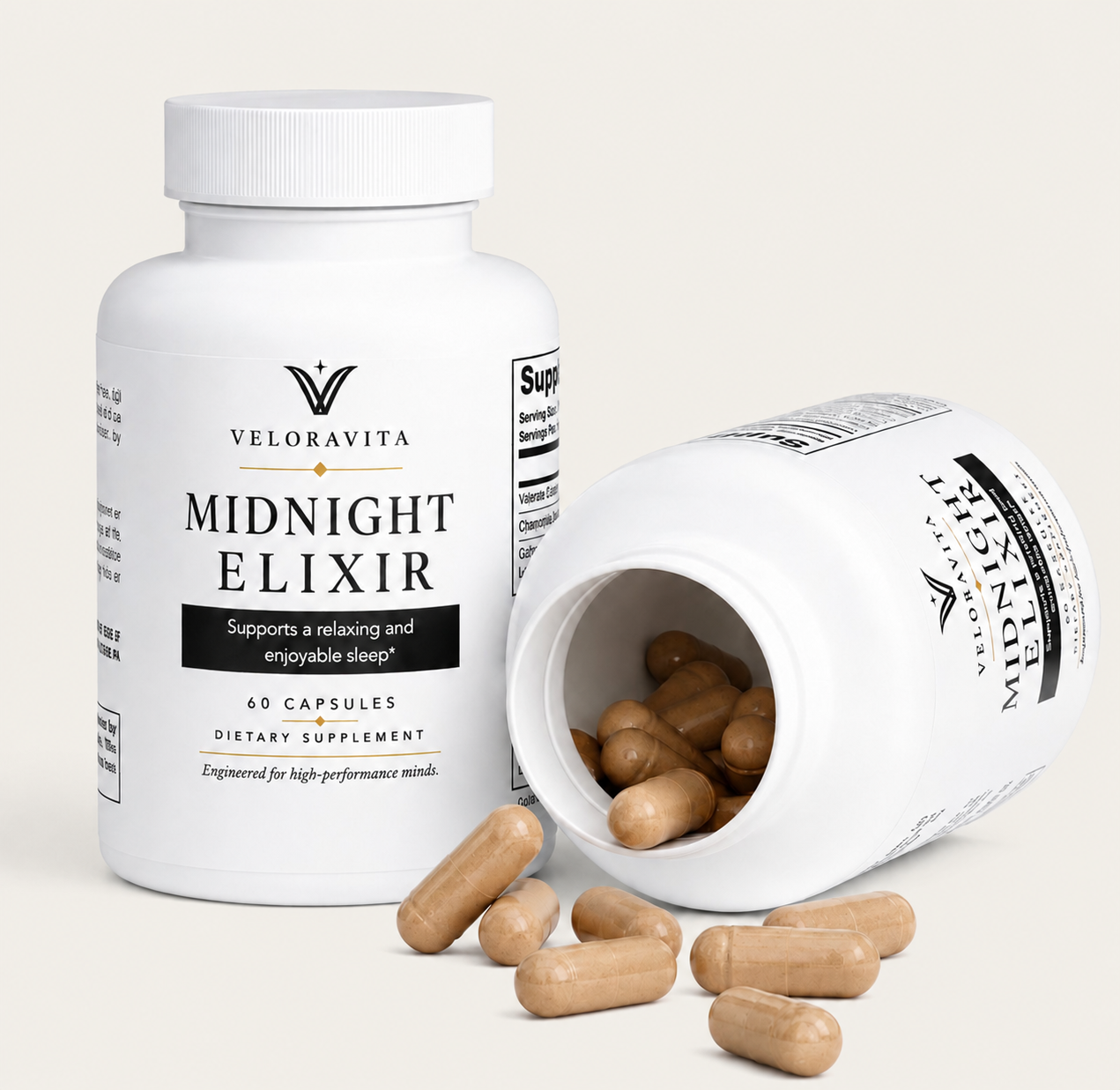 VeloraVita Midnight Elixir Premium Night time Recovery Blend