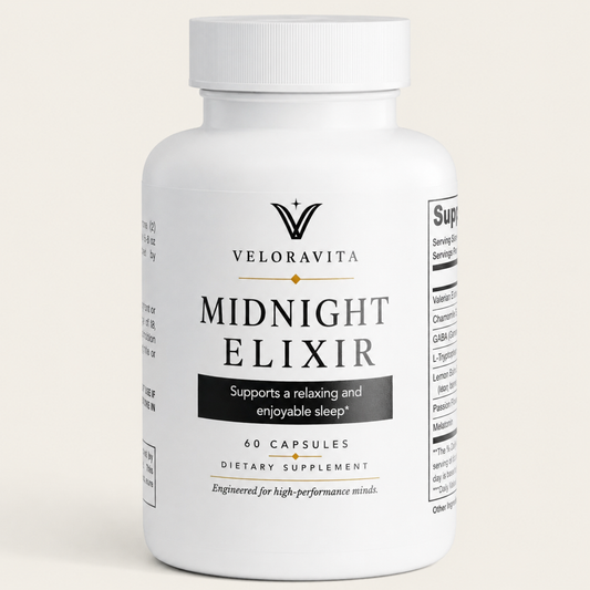 VeloraVita Midnight Elixir Premium Night time Recovery Blend